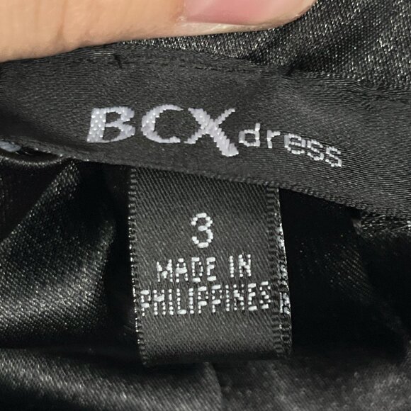 BCX Juniors Y2K Babydoll Party Dress Sz 3 Dark Floral Whimsigoth Event Gala Glam - Picture 3 of 9